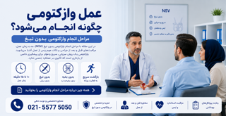عمل وازکتومی چگونه انجام میشود؟ مراحل انجام وازکتومی بدون تیغ